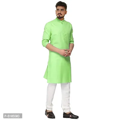 Seawind Men's Cotton Straight Kurta Pyjama Set-thumb3