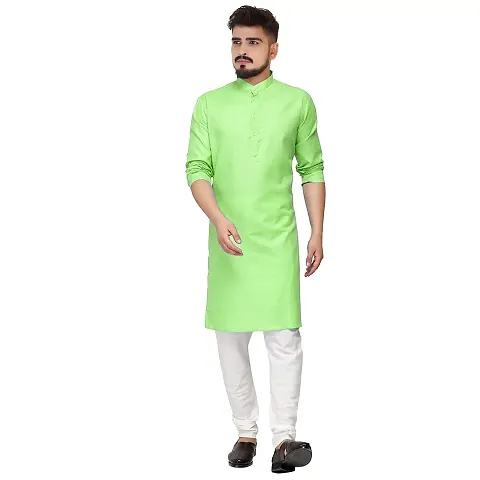 Seawind Men's Straight Kurta Pyjama Set