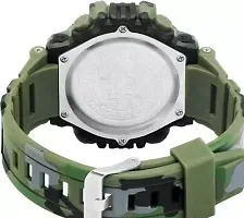 Premium Military Green Army Digital Sport Black Dial Sports Mens and Boys Watch-thumb2