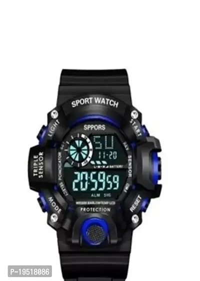 PRIME Digital Boys Watch Black Dial, Multicolored Strap-thumb2