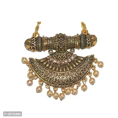 Mangaslutra Necklace/Mala/Loktes/Har With Earrings/Jhumka/Kan Bali Jewellery Set For Ladies Women  Girls Latest Fashion Stylish Design in Alloys Metal With Shape of Pigeon/God Chain