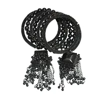 Latest Fashion Stylish Design Oxidised German Silver Plated Antique Tribal Traditional Jewellery Set For Ladies Women  Girls Kohlapuri  Afghan Design-thumb1