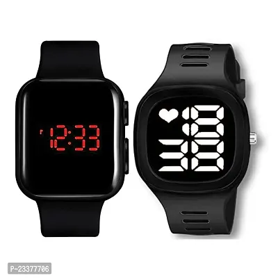 Digital watch combo top