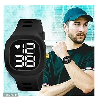 Buy Kimy Kids Digital Combo Watches With Led Display Fashion Digital Watch For Men Waterproof Sports Square Combo Watch For Boys Baby Girls Pack Of 2 Watches black Black Online In