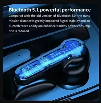 Premium TWS M19 Earbuds LED Display Touch Control Headphones with powerbank M11-thumb3