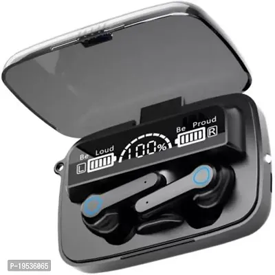 M19 Earbuds Wireless Bluetooth Headset , 48Hrs Playtime 2000 mAh PowerBank K125-thumb0