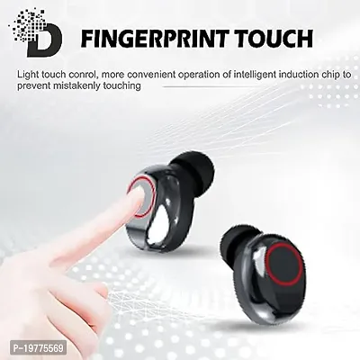 M90 / M10 / T2 TWS Bluetooth 5.0 Wireless Earbuds Touch Waterproof IP7X LED Digital Display Bluetooth Headset (Black, True-thumb5