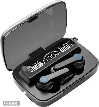 Earbuds M19 PRO with Power Bank Upto 48Hrs Playback Bluetooth Headset M113nbsp;-thumb0