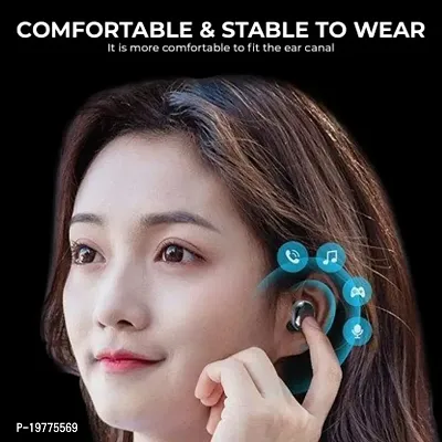 M90 / M10 / T2 TWS Bluetooth 5.0 Wireless Earbuds Touch Waterproof IP7X LED Digital Display Bluetooth Headset (Black, True-thumb4