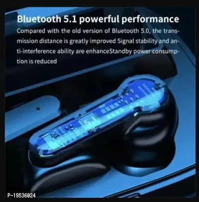 M19 Bluetooth 5.1 Wireless Earbuds Touch Waterproof IP7X LED Digital Displaynbsp;-thumb4