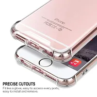 Transparent Cover Silicone Bumper Cover Case for Apple iPhone 6 / 6S (Transparent) Silicone Clear-thumb1