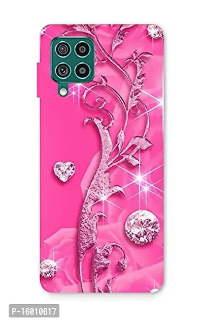Samsung Galaxy A12, Samsung Galaxy M12, Samsung Galaxy F12 Back Coverink_Flower1 Latest Stylish Samsung Galaxy M12/F12/A12 Phone Case Mobile Cover for Boys/Girls