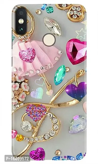 CRAFT WORLD Printed Designer Cover Pouch Mobile Back Case for Mi Redmi Note 5 Pro Back Cover Doll Pouch Golden