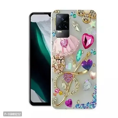 CRAFT WORLD Printed Designer Cover Pouch Mobile Back Case for Vivo y73 Cover Printed Mobile Back Cover Case Compatible for Vivo Y73 Doll