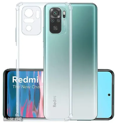 CRAFT WORLD Back Cover for Back Cover for Redmi Note 10 Pro Max (Transparent, Silicon) Redmi Note 10 Pro ka