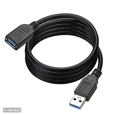 CRAFT WORLD usb extension cable USB 2.0 Male A To Female A Hi-Speed 480Mbps Extension Cable For Laptop/PC/Mac/Printers-thumb0