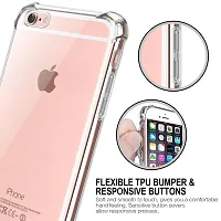 Transparent Cover Silicone Bumper Cover Case for Apple iPhone 6 / 6S (Transparent) Silicone Clear-thumb2