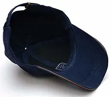 CHITRANSH ENTERPRISE Casual Sports Cotton Cap (Blue)-thumb1