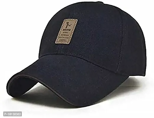 CHITRANSH ENTERPRISE Casual Caps Cap Black-thumb2