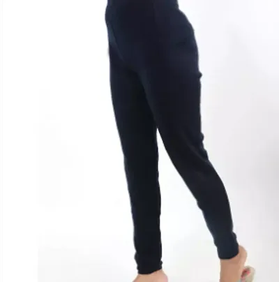 Fabulous Wool Solid Leggings For Women