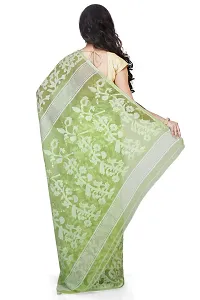 Trendy Cotton Handloom Jamdani Saree For Women-thumb2