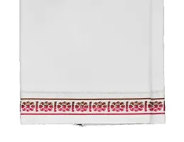 shyam handloom and Face Towels/AngVastram/Gamcha (Red)-thumb1