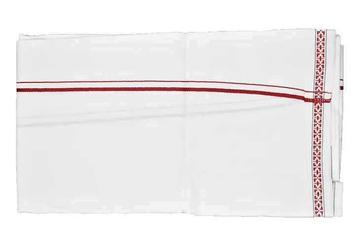 Shyam handloom Men's Cotton Thorthu for Regular Use | Super Soft Towel Gamcha Bathroom & Multipurpse Use (33 x 88 inch)