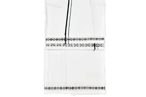 Shyam handloom Men's Cotton Thorthu for Regular Use | Super Soft Towel Gamcha Bathroom & Multipurpse Use (33 x 88 inch) Black-thumb2