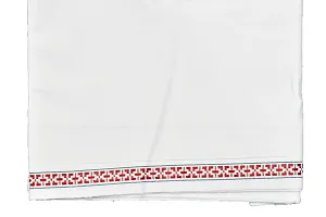 shyam handloom Men's Cotton Thorthu for Regular Use | Super Soft Towel Gamcha Bathroom  Multipurpse Use (33 x 88 inch) Red-thumb4