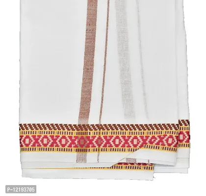 shyam handloom and Face Towels/AngVastram/Gamcha (Red)-thumb5