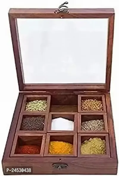 Useful Wooden Spice Set-thumb0