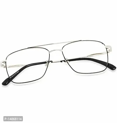 Blu-Cut  Anti Glare Computer Glasses Flexibility Rim Silver Colour Eyewear For Men  Women.-thumb5