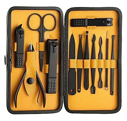 17PCS Pedicure/Manicure Set Cutters Nail Clippers Cleaner Cuticle Grooming  Kit | eBay