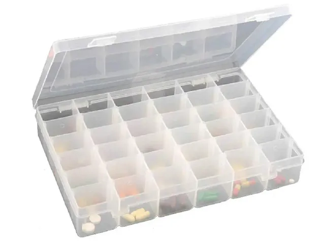Buy Drake 36 Grids Adjustable Jewelry Storage Boxes, Clear Organizer Bead  Plastic Storage Case for Jewelry Beads Earring Container Tool Fishing Hook  Small Accessories (Rectangular) Online In India At Discounted Prices