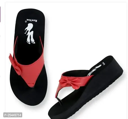 Elegant Black EVA Slippers For Women-thumb0