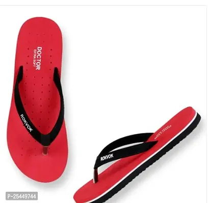 Elegant Red EVA Slippers For Women