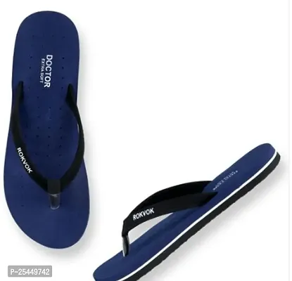 Elegant Blue EVA Slippers For Women-thumb0