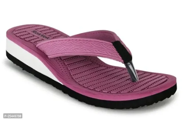 Elegant Magenta EVA Slippers For Women