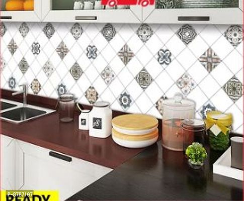 unique Self Adhensive wallpaper sticker for Furniture Decoration(200x60 cm)(13 sq ft)-thumb2