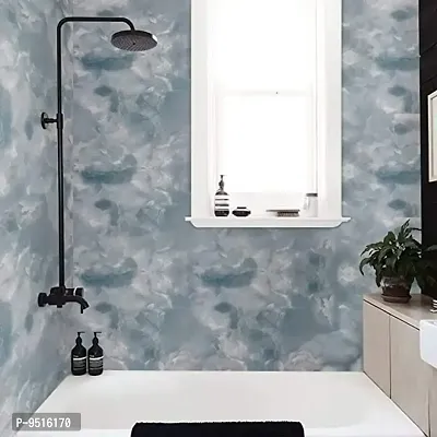 blue marble sheet, furniture wallpaper, wall wallpapers, marble sticker, kitchen platform stickers, wallpapers for table, sticker for furniture, granite wallpaper-thumb5