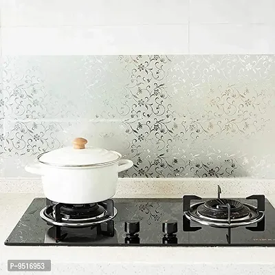 Silver Color MarbleWallpaper - Self Adhesive, Waterproof for Home and Wall Decoration Wallpaper-thumb3