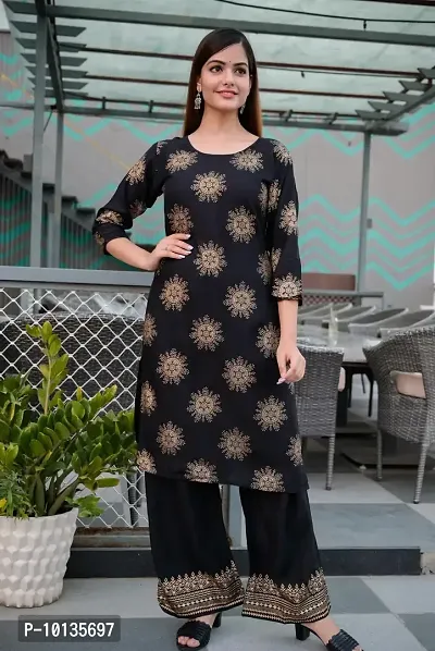 Women Stylilsh Rayon Kurta Set