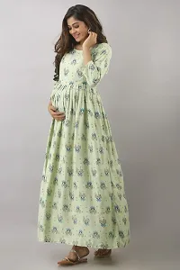 Classic Rayon Printed Maternity Kurtis for Women-thumb4