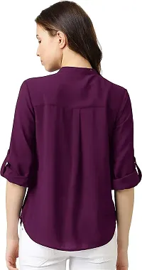 Queen Women's Shirt Wine (X-Small, Wine)-thumb2