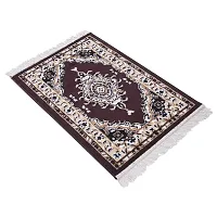 Persian Carpet Brown Polypropylene Polyester Jute 2 X 3 Feet-thumb1