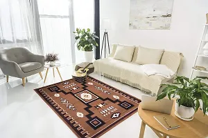 Designer Antislip Polyester Printed Carpets For Living Room Bedroom-thumb1