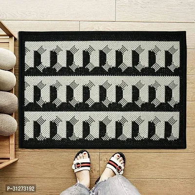 Designer Antislip Polyester Printed Door Mats For Kitchen Bathroom And Door Pack Of 2-thumb2