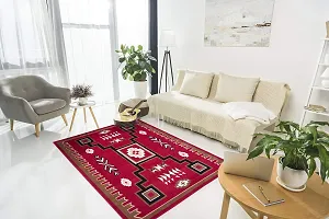 Designer Antislip Polyester Printed Carpets For Living Room Bedroom-thumb1