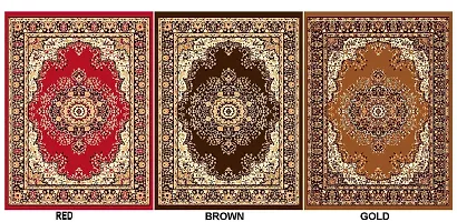 Designer Antislip Polyester Printed Carpets For Living Room Bedroom-thumb1