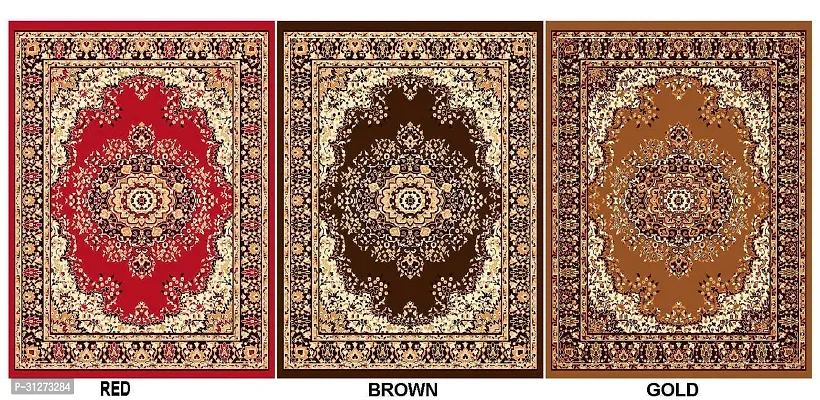 Designer Antislip Polyester Printed Carpets For Living Room Bedroom-thumb2